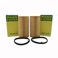 Mann Oil Filter HU719/6X 2Pack fits AUDI A3 8VS,8VM RS3 quattro