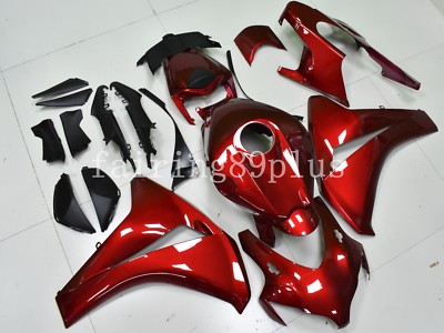 Gloss Metallic Red ABS Plastic Injection Fairing Kit Fit for 2008-2011 CBR1000RR
