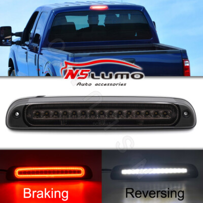 Smoke LED 3rd Third Brake Light Cargo Lamp for 99-16 Ford F-250 F-350 Super Duty