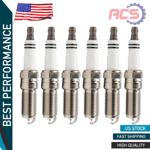 6pcs Spark Plug For Ford Explorer Jaguar XF 2L ILTR6G8G 96621 Iridium