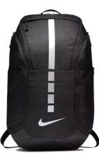 Nike Hoops Elite Pro Basketball Backpack Black Metallic Gray Silver BA5554 011