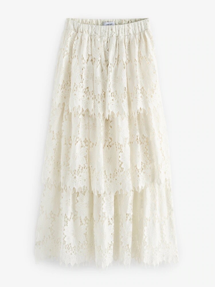 Lace Tulle Midi Skirt H&m H&M Skirts Hm Tulle Polka Dot Skirt