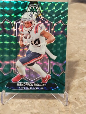 KENDRICK BOURNE #150 2024 PANINI MOSAIC PATRIOTS GREEN 49ers