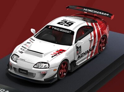 TOYOTA Supra (A80Z) - #29 ADVAN - red / white - GDO 1:64 | eBay