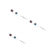 3pcs Aquarium Hydrometer, Glass Saltwater Specific Gravity Tester for Marine