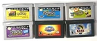 GBA Video & Game Lot – Pokemon, Cartoon Network, SpongeBob + 2 Games – 6 Total