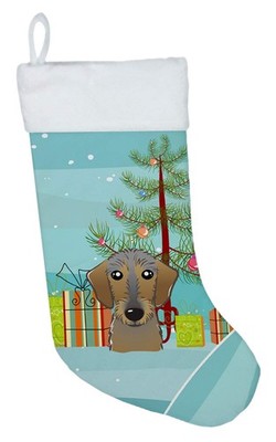 Caroline'S Treasures Carolines Treasures Bb1605Cs Christmas Tree And Wirehaired