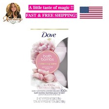 Nourishing Secrets, Bath Bombs, Peony and Rose, 2 Bath Bombs, 2.8 oz 79 g Each