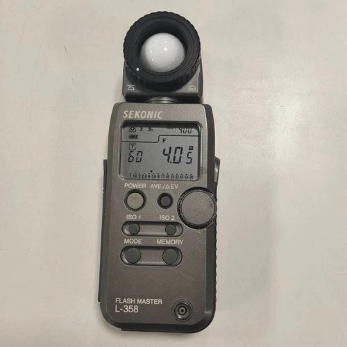 Sekonic L-358 Flash Meter Light Meter Mint Condition JAPAN