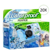 20x Pack Fujifilm QuickSnap 800 Waterproof One-Time Use Disposable 35mm Camera