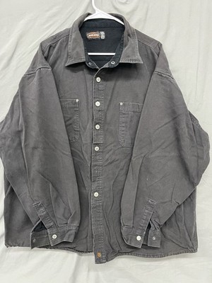 JESSE JAMES Mens Industrial Workwear Black Denim Jacket With Lining  Small Snag