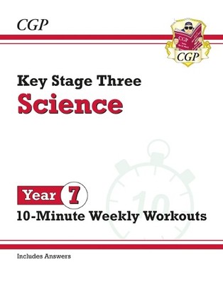 CGP Books New KS3 Year 7 Science 10-Minute Weekly Workouts (includes (Paperback)