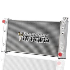 4 Row Core Full Aluminum Radiator S10 Blazer Jimmy Bravada V8 Swap 1982-1994