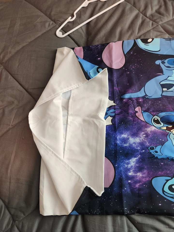 Juego de 3 fundas de almohada funda nórdica colcha de dibujos animados Lilo & Stitch Foto 3 de 4