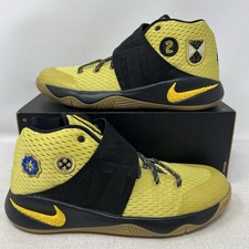 Nike Kyrie 2 All star GS Gold Black Youth 7y Basketball Shoes 835943-307