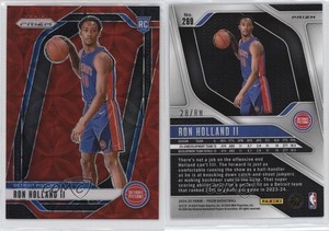 2024-25 Panini Prizm Choice Red Prizm /88 Ron Holland II #269 Rookie RC