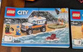 Lego City 60165 4 x 4 Response Unit Coast Guard with Instructions 
