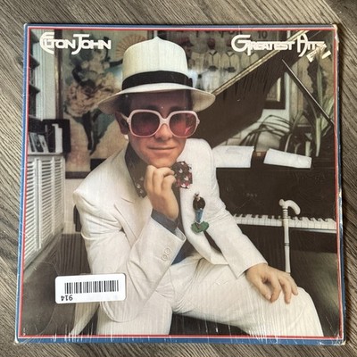 ELTON JOHN -(LP)- GREATEST HITS - INCLUDES - GOODBYE YELLOW BRICK ROAD-MCA- 1974