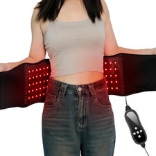 Red Light Therapy Belt for Body Sculpting, 3 105LEDs - Massage Belt, Black