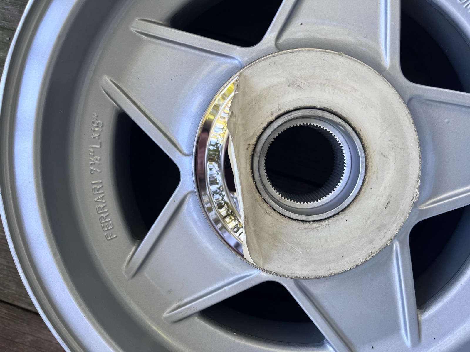Ferrari 365 GTB/4 Daytona Wheel Rim NOS! 7 1/2X15 Cromodora 42 512 BB NEW!
