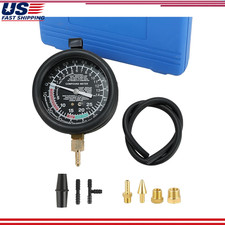 Car Vacuum And Fuel Pump Tester Gauge Kit Leak Carburetor Pressure Diagnostics Car Vacuum And Fuel Pump Tester Gauge Kit Leak Carburetor Pressure Diagnostics