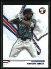 Marcus Semien 2024 Topps Pristine #271 Refractors Texas Rangers
