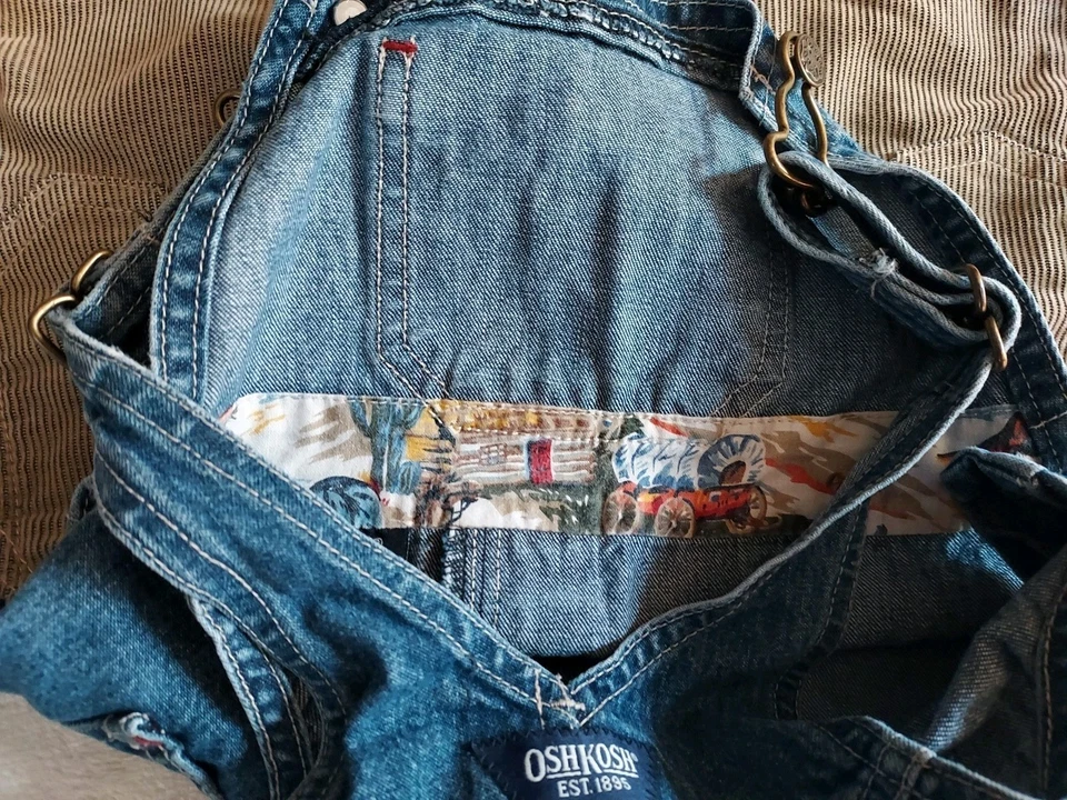 Oshkosh Bib Overalls 18 Mos Cowboy - Image 4 of 4