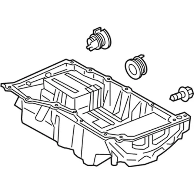 Genuine Ford Engine Oil Pan FT4Z-6675-C