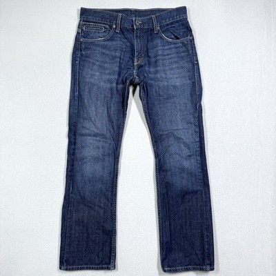 Levis 527 Jeans Mens 32x30 Boot Cut Dark Wash Western Denim Bootcut Y2K