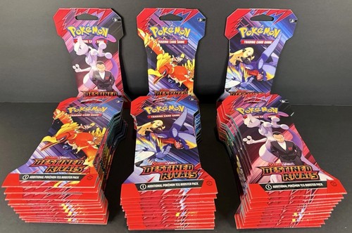(36) x Pokémon TCG Destined Rivals Sleeved Booster Packs 360 Cards 180518