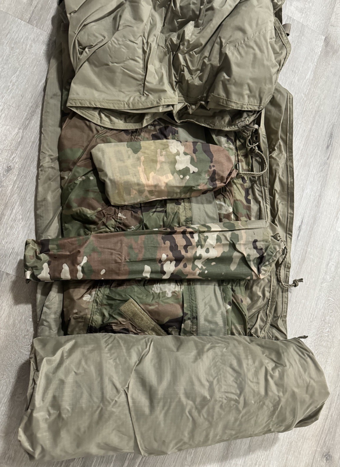 New! US Army LITEFIGHTER 1 Individual Shelter System 1 Man Tent Multicam OCP