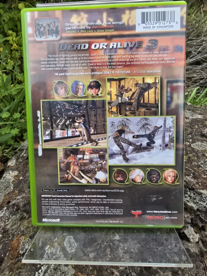 Dead or Alive 3 (2001) • Microsoft XBox (PAL) • [**VERY GOOD CONDITION**] - Image 2 of 4