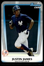 2011 Bowman Draft Picks & Prospects Justin James #BDPP60 Prospects