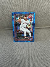 2025 Topps Chrome Update Sapphire Yusei Kikuchi #USC59 Angels