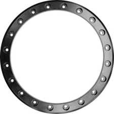 Raceline Beadlock Ring - Ryno - 15in - 20 Hole - 12mm - Black