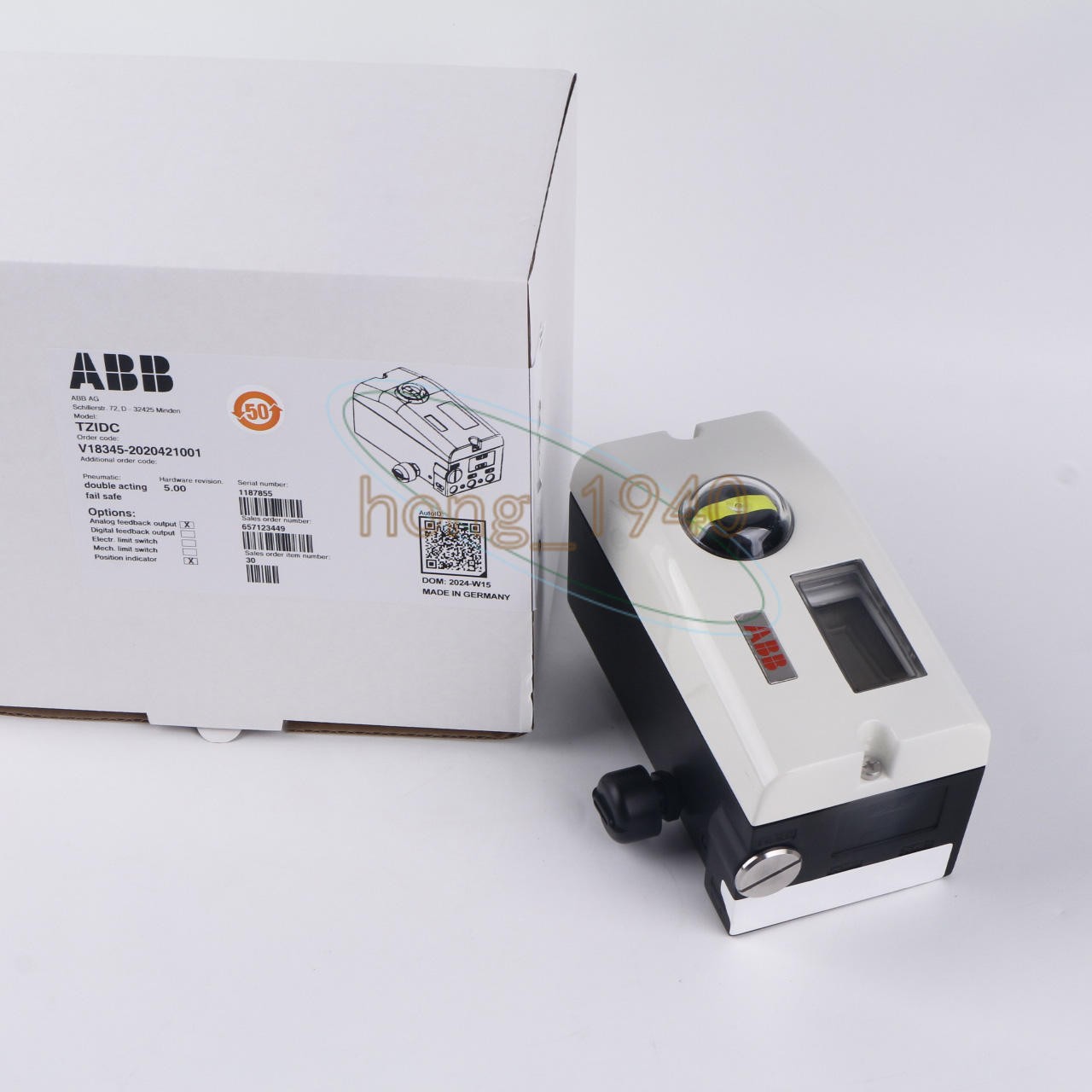 ONE NEW ABB Valve Positioner V18345-2020421001 V183452020421001