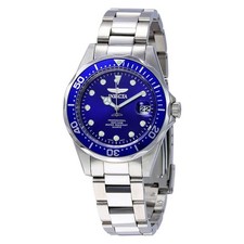 Invicta Pro Diver Blue Dial Stainless Steel Men's Watch 17048
