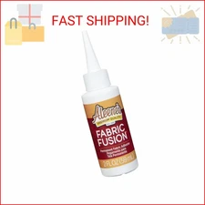Aleene's Fabric Fusion Permanent Fabric Adhesive, 2-Ounce