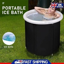 Inflatable Ice Bath Tub Cold Water Therapy Cold Plunge Pool Outdoor/Indoor UK