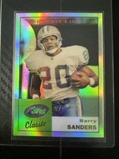 Topps Etopps #ETC1 Barry Sanders Detroit Lions