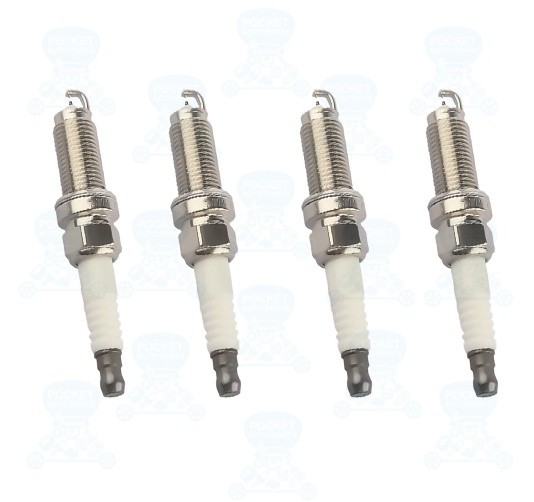 4X Genuine 22401ED71B Iridium Spark Plugs Gap 0.04 For Nissan Altima Rogue Versa