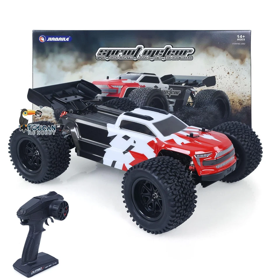 1/10 90KM/H Electric Racing Truck 4x4 RC Car Metal Oil Filled Shock Absorber - Image 4 of 4