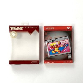 Famicom Mini Donkey Kong GBA Box Manual Worn