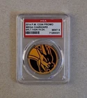 Charizard Orange Pokemon Coin PSA 9 Gem Mint From Brilliant Thunder Deck Rare