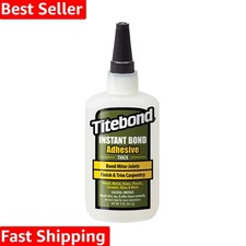 Instant Bond Wood Adhesive Thick, 2 oz.