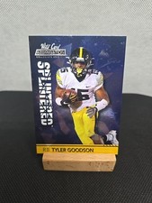 2021 Wild Card Alumination NIL #ANSP-5 Tyler Goodson Splintered Purple