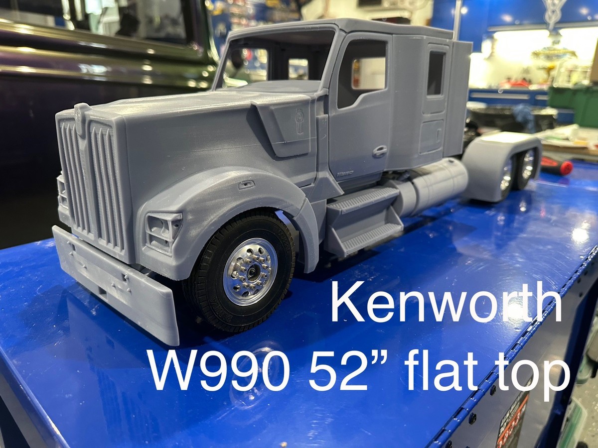 rc tamiya 1/14 truck body parts Kenworth 1:14 T800 W990 T-660 Lesu