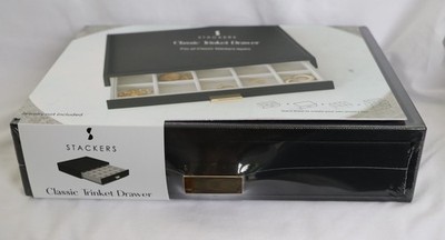 STACKERS Classic Trinket Drawer Stacker Layer Jewelry Box ~ NEW & SEALED