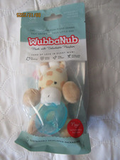 WubbaNub Giraffe Plush with Detachable Pacifier 0-6 Months