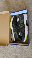 Męskie buty do biegania ASICS GT-Xpress rozmiar 11.5 UK (EU 47) czarne / neonowe limonkowe fabrycznie nowe w pudełku